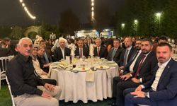 Şahan ve Şimşek, Ankara'daki düğün merasiminde genç çiftin mutluluğuna ortak oldu