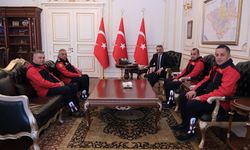 Yozgat itfaiyesinden Vali Özkan’a ziyaret