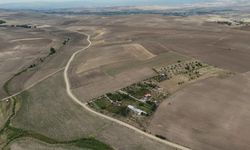 Yozgat'ta bozkırın ortasında 15 yıllık emek