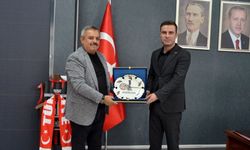Sarıkaya Şehit Aileleri Derneği Başkanı Ergen’den Kaymakam Demirkıran’a ziyaret