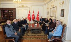 Özler köyü sakinlerinden Vali Özkan’a ziyaret