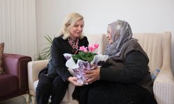 Özkan'dan yaşlılar gününde anlamlı ziyaret