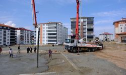 Akdağmadeni'nde spor kompleksi çalışmaları sürüyor