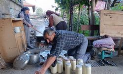 Yozgat’ta şişe tarhanası imece usulüyle hazırlanıyor