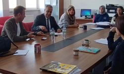 Boğazlıyan İlçe Milli Eğitim Müdürü Mustafa Şimşek öğrencilerle bir araya geldi