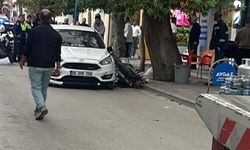 Otomobil, motosiklete çarptı: 1 ağır yaralı