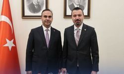 Süleyman Şahan’dan Bakan Kacır’a ziyaret