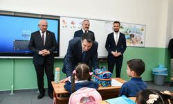 Sorgun Kaymakamı Canpolat’tan okul ziyareti