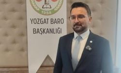 Yozgat Barosunun yeni başkanı Salih Büyüksoy