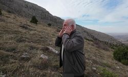 Çayıralan’da 2 bin 270 rakımda ezan okuyup namaz kıldı