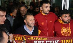 Galatasaray kafilesi Konya’ya geldi
