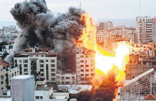 Gazze’deki bombalar Afganistan’a atılanı geçti!