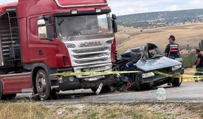 Yozgat’ta feci kaza! 1 kişi hayatını kaybetti