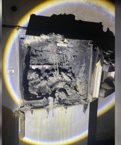 Yozgat'ta buzdolabı bomba gibi patladı