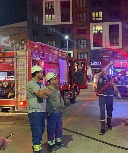 Gece yarısı korkutan patlama!