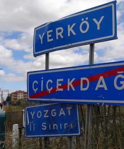 Yerköy ile Çiçekdağı arasında sınır birkaç adımla geçiliyor: İki ilçe iç içe yaşıyor