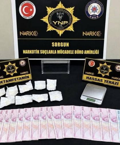 Sorgun’da uyuşturucu operasyonu: 1 şüpheli tutuklandı