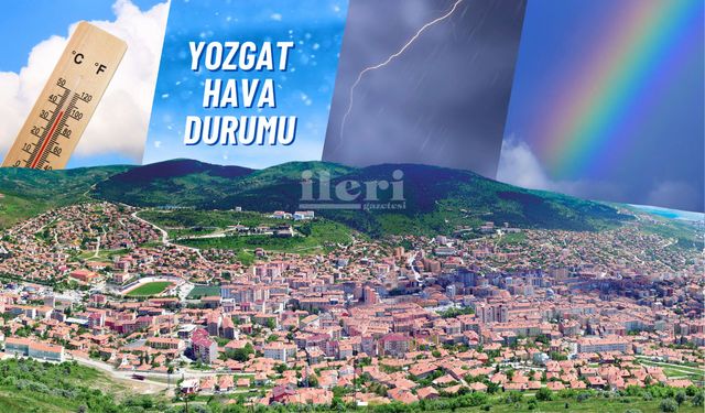 Yozgat hava durumu 25 Mart 2024