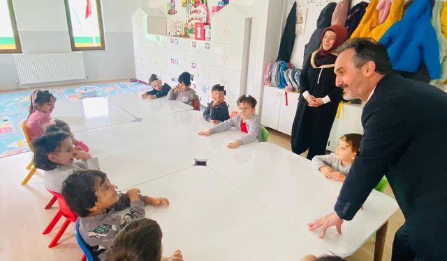 Yozgat İl Müftüsü miniklerle bir araya geldi