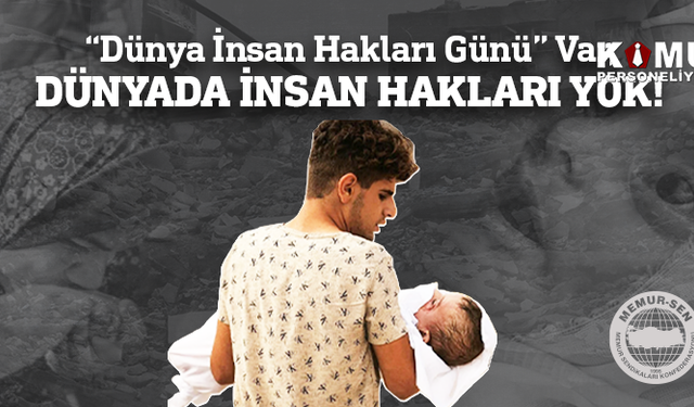Kenan Şerefli 'den çarpıcı mesaj: "Dünya İnsan Hakları Günü var, dünyada insan hakları yok"