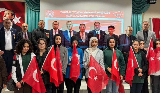Yozgat'ta Cumhuriyetin 100. yılında anlamlı buluşma