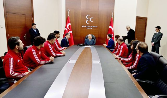 MHP Genel Başkanı Devlet Bahçeli Yozgat'ın dev ismini ağırladı