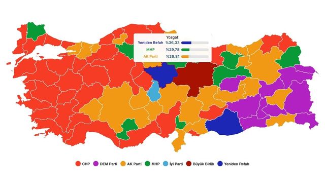 Türkiye Yozgat Belediyesi seçimini konuşuyor!