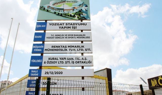 Yozgat için görüştüler: Şehir Stadyumunun kalan kısmı ihaleye çıkılacak!