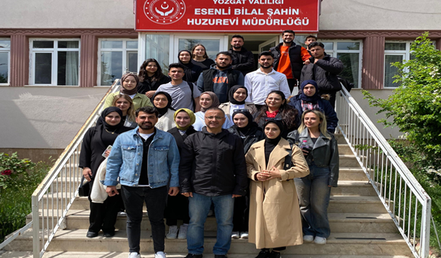 Yozgat Bozok Üniversitesi tarafından huzurevleri ziyaretleri