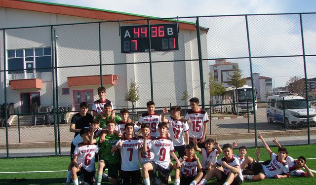 Yozgatspor 1959 FK şampiyon oldu!