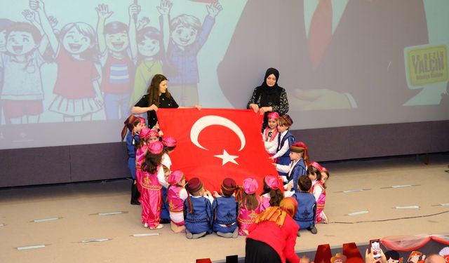 Akdağmadeni’nde minik yüreklerden büyük gösteri!