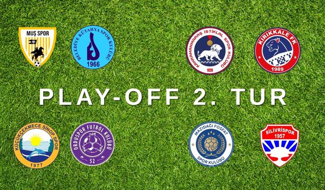 Nesine 3. Lig’de Play-Off heyecanı sürüyor: 2. Tur eşleşmeleri belli oldu