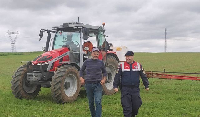 Yozgat jandarmasından çiftçilere anlamlı ziyaret