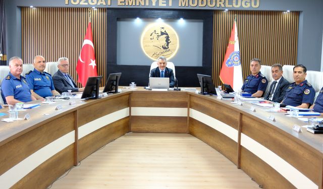 Yozgat trafik güvenliği konuşuldu
