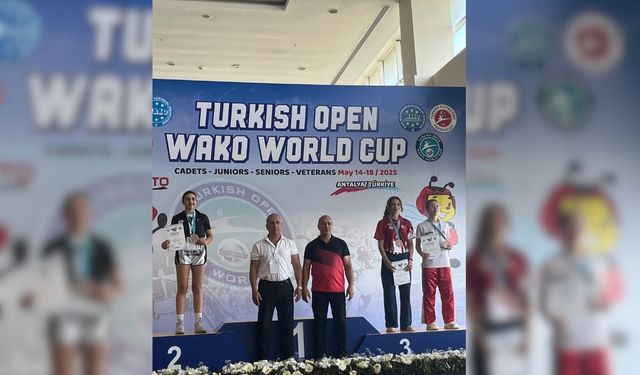 Yozgatlı sporcu Türkiye'yi gururlandırdı