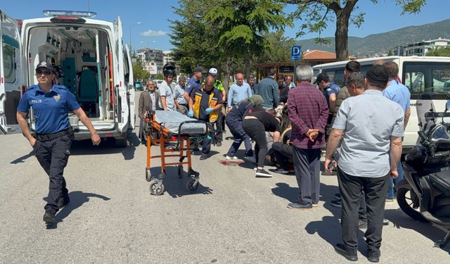 Motosikletin çarptığı şahıs hayatını kaybettti