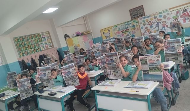 Minik yazarlardan İleri’ye teşekkür