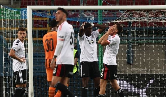 Beşiktaş Avrupa Ligi’ne veda etti!