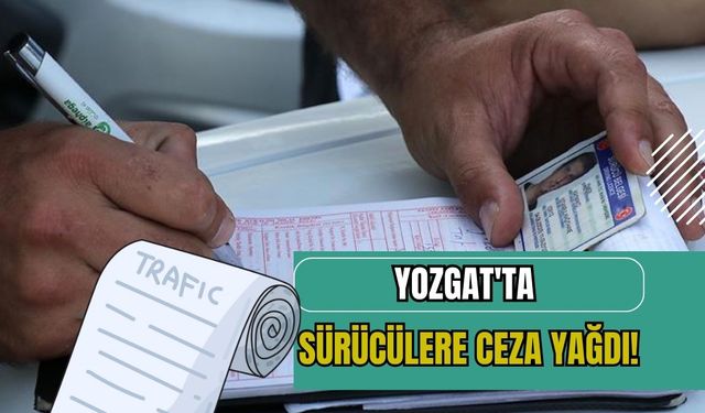 Modifiye ve abartı egzoza geçit yok: Yozgat'ta sürücülere ceza yağdı!