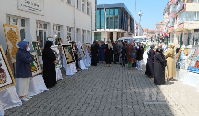 Yozgat’ta Hayat Boyu Öğrenme Haftası Sergisi açıldı