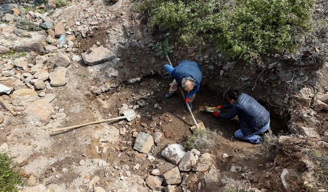 Yozgat'ta kaçak kazıya baskın: 7 şüpheli suçüstü yakalandı