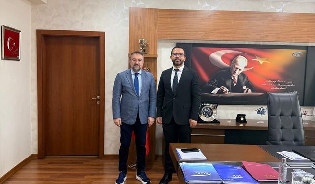 Bozok Üniversitesi Rektörü Yaşar’dan, Genel Müdür Usul’a ziyaret