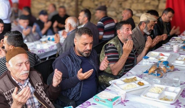 Sorgun’da Şehit Mehmet Meral için hayır yemeği düzenlendi
