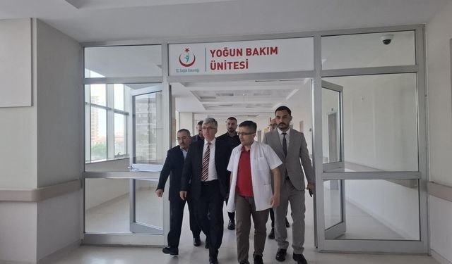 Yozgat İl Sağlık Müdürü Karaarslan’dan devlet hastanesine ziyaret
