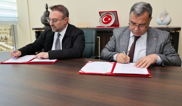 Yozgat Bozok Üniversitesi ile Yozgat İl Millî Eğitim Müdürlüğü arasında iş birliği protokolü imzalandı