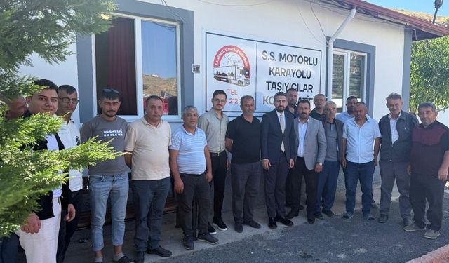 AK Parti Yozgat Merkez İlçe Başkanı Emiroğlu Şimşek’ten Taşıyıcılar Kooperatifine ziyaret