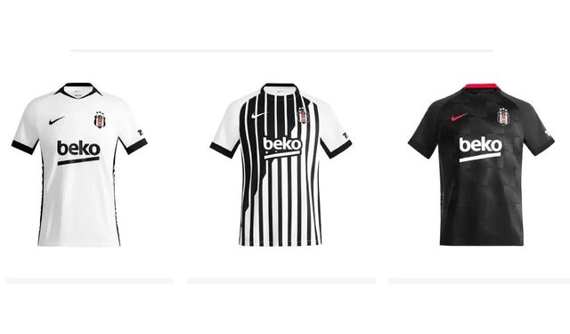 Beşiktaş 2026-2027 sezonu formalarını tanıttı! İşte yeni sezon forma fiyatları