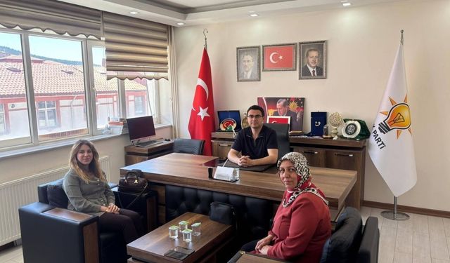AK Parti Yozgat Gençlik Kolları, KADEM Yozgat İl Temsilciliğini ağırladı