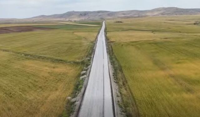 Çakırhacılı köyünde asfalt çalışmaları tamamlandı