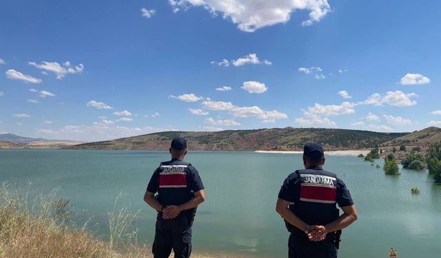 Yozgat’ta gölet ve barajlarda güvenlik tedbiri artırıldı